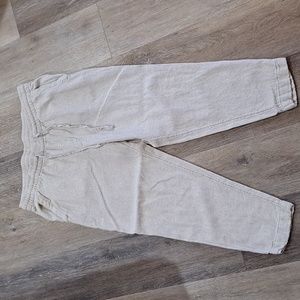 Old Navy Beige Drawstring Jogger Pants